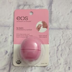 6/$20 EOS Strawberry Sorbet Lip Balm - Soft Pink
